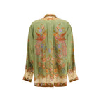 Multicolor Silk Shirt