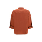 Brown Cotton Shirt