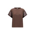 Brown Cotton T-Shirt