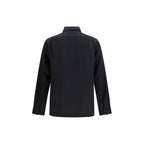 Black Linen Denim Jacket