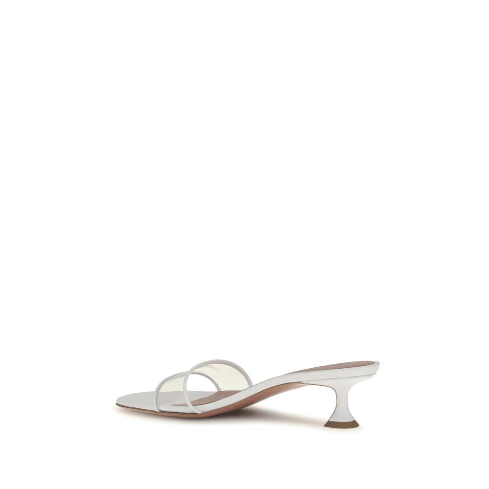 White Pvc Sandals
