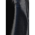 Bordeaux Cotton Midi Skirt
