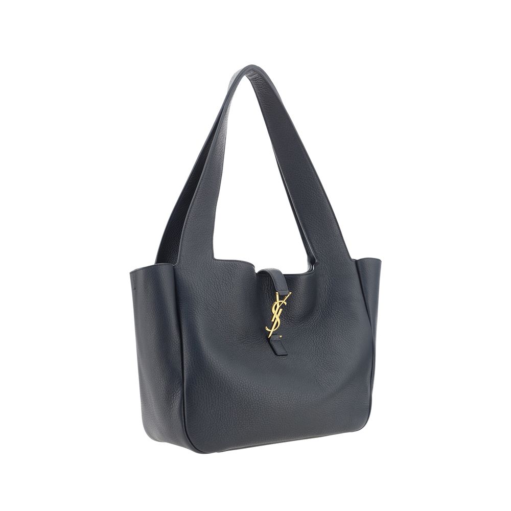 Sac à bandoulière en cuir de veau noir Bos Taurus
