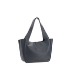 Sac à bandoulière en cuir de veau noir Bos Taurus