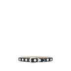 Ceinture classique en cuir de veau noir