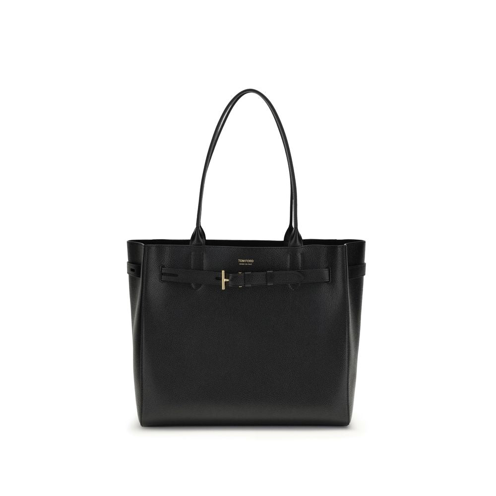Sac à bandoulière en cuir de veau noir Bos Taurus