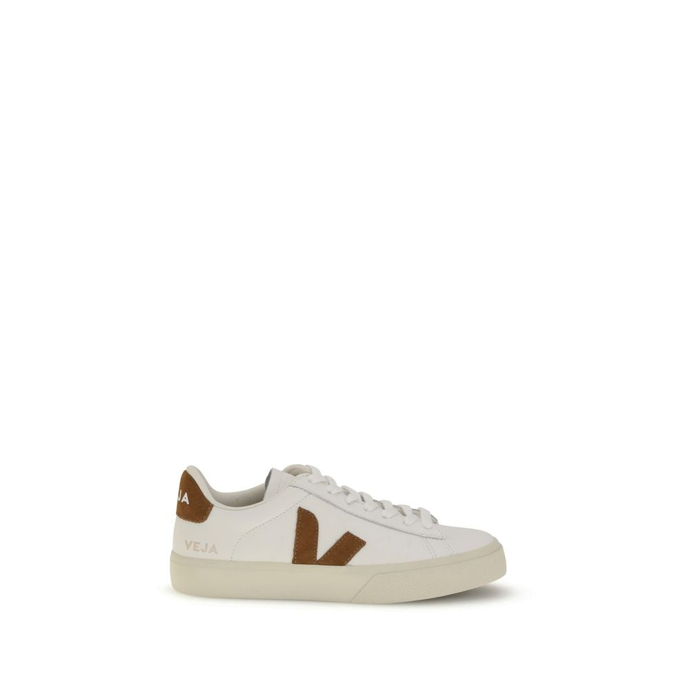 White Calf Leather Bos Taurus Low Top Sneakers