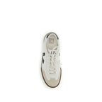 White Calf Leather Bos Taurus Athletic Sneakers