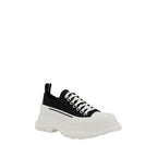 Black Rubber Chunky Sneakers