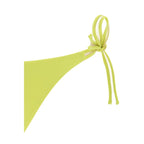 Yellow Polyamide Swim Briefs