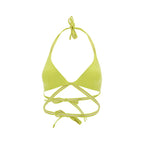 Yellow Polyamide Bikini