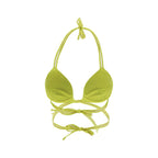 Yellow Polyamide Bikini