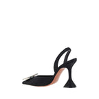 Black Calf Leather Bos Taurus High Heel Pumps