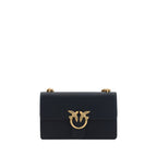 Black Calf Leather Bos Taurus Shoulder Bag