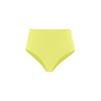Yellow Polyamide Swim Briefs