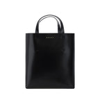 Black Calf Leather Bos Taurus Handbag