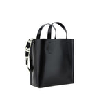 Black Calf Leather Bos Taurus Handbag