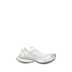 White Polyethylene Athletic Sneakers