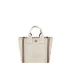 Beige Cotton Handbag