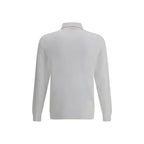 White Cotton Polo Shirt