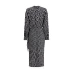 Black Silk Cocktail Dress