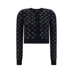 Black Viscose Cardigan