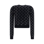 Black Viscose Cardigan