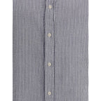 Blue Cotton Pattern Shirt