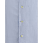 Light Blue Linen Dress Shirt