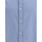 Light Blue Cotton Pattern Shirt