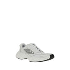 White Calf Leather Bos Taurus Athletic Sneakers