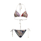 Multicolor Lycra Bikini