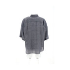Gray Linen Shortsleeve Shirt