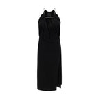 Black Viscose Cocktail Dress