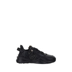 Black Calf Leather Bos Taurus Athletic Sneakers