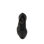 Black Calf Leather Bos Taurus Athletic Sneakers