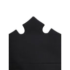 Black Polyester Casual Dress