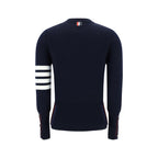 Blue Fleece Wool Sweatshirt