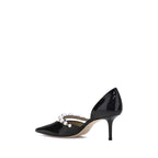 Black Calf Leather Bos Taurus High Heel Pumps