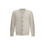 White Cashmere Cardigan