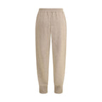 Beige Cashmere Pants