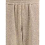 Beige Cashmere Pants