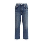 Blue Cotton Jeans Denim