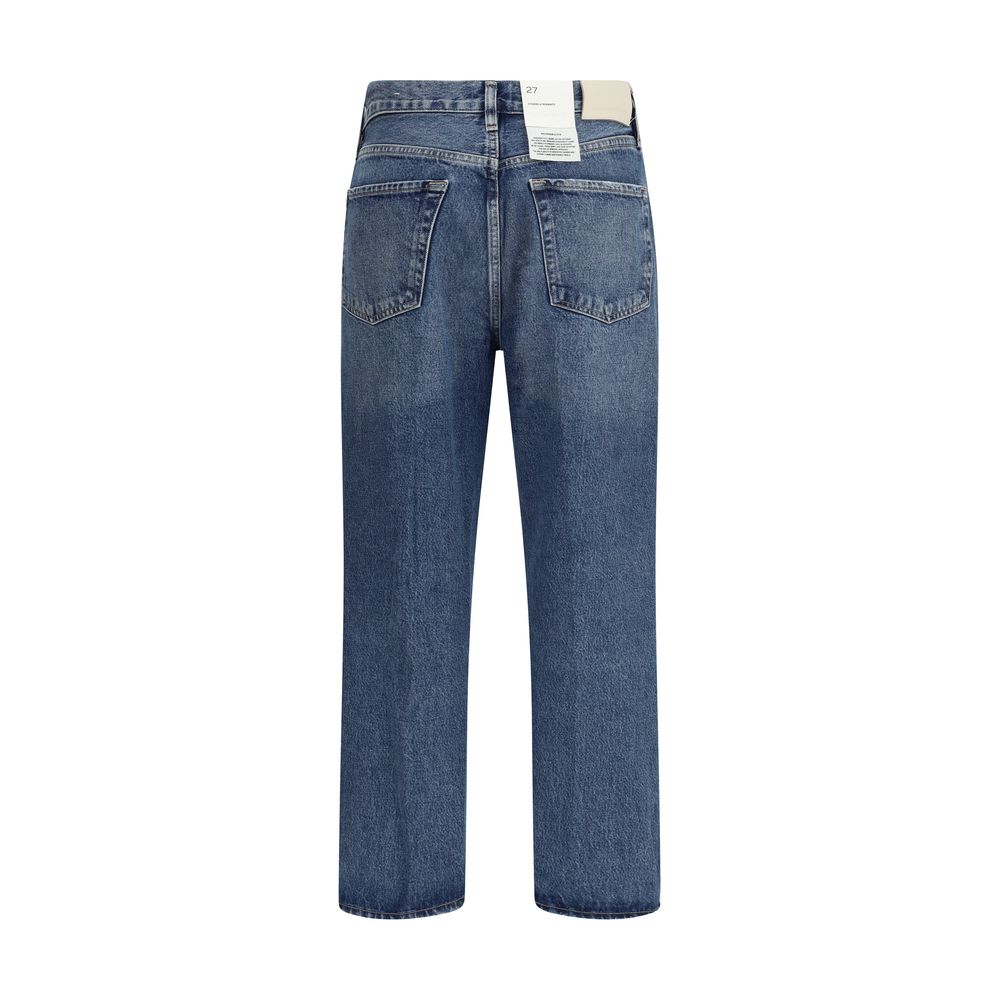 Blue Cotton Jeans Denim