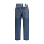 Blue Cotton Jeans Denim