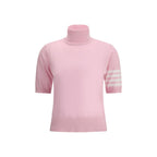 Multicolor Polyamide Turtleneck