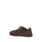 Brown Rubber Low Top Sneakers