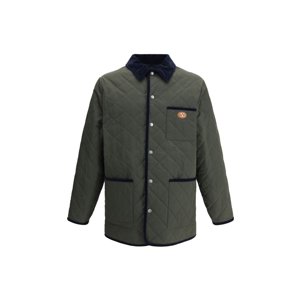 Green Polyamide Coat