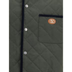 Green Polyamide Coat