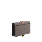 Gray Calf Leather Bos Taurus Wallet